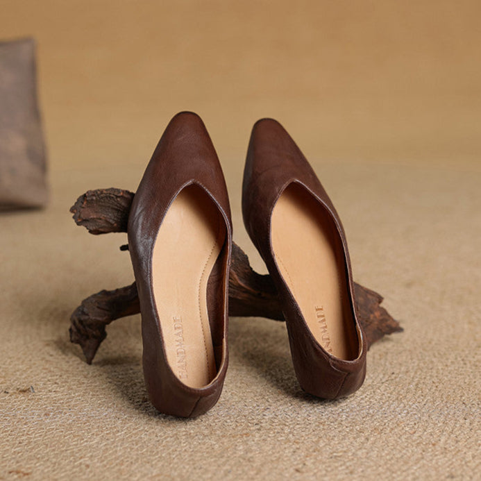 Reve | Ballerine à Pointe Effilée