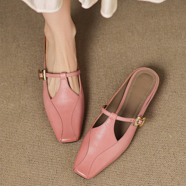 Lavinia | Mules avec Bride en T
