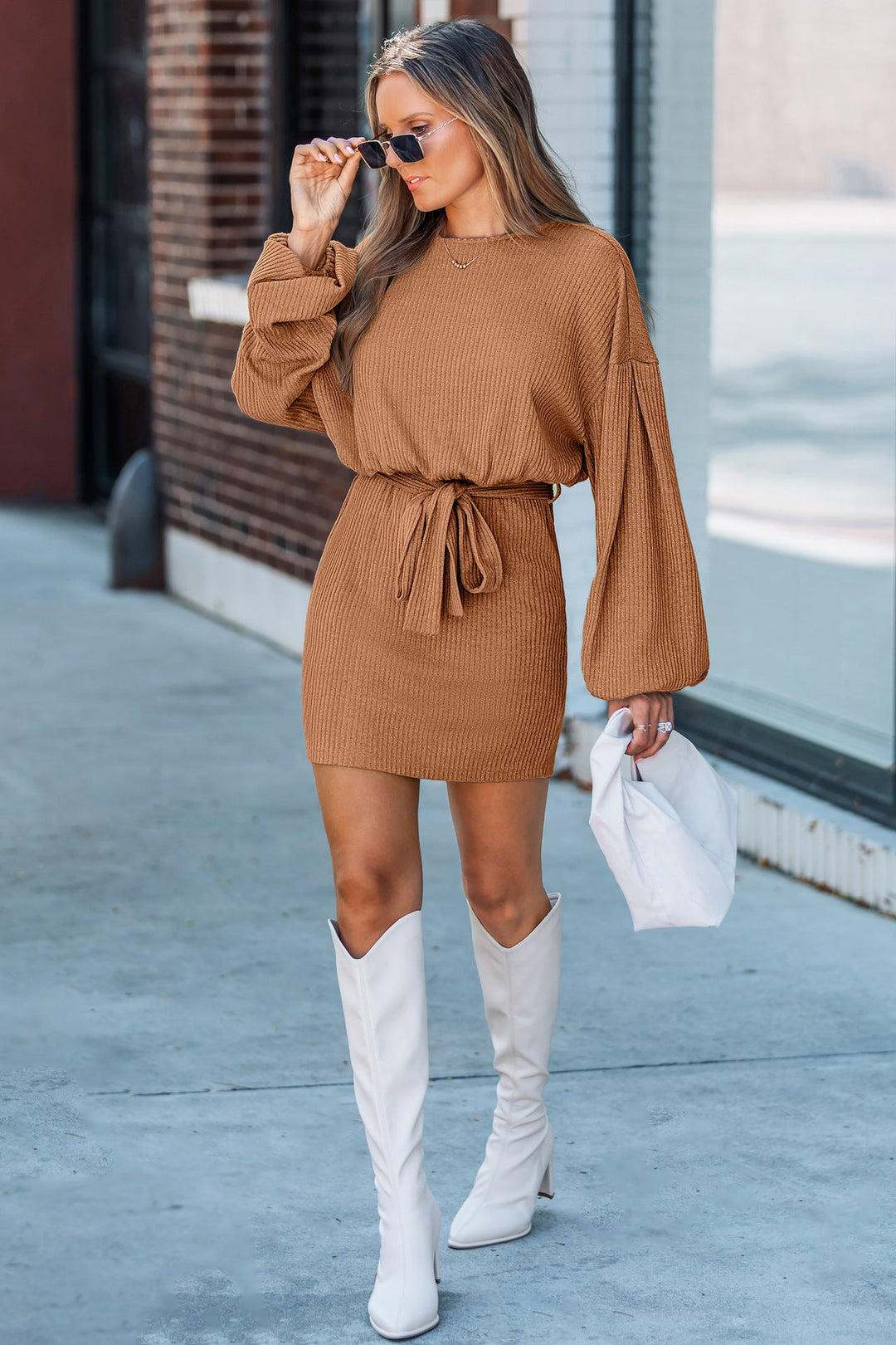 Célestine™ — Robe fluide élégante coupe A