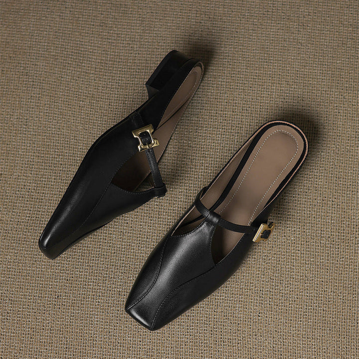 Lavinia | Mules avec Bride en T