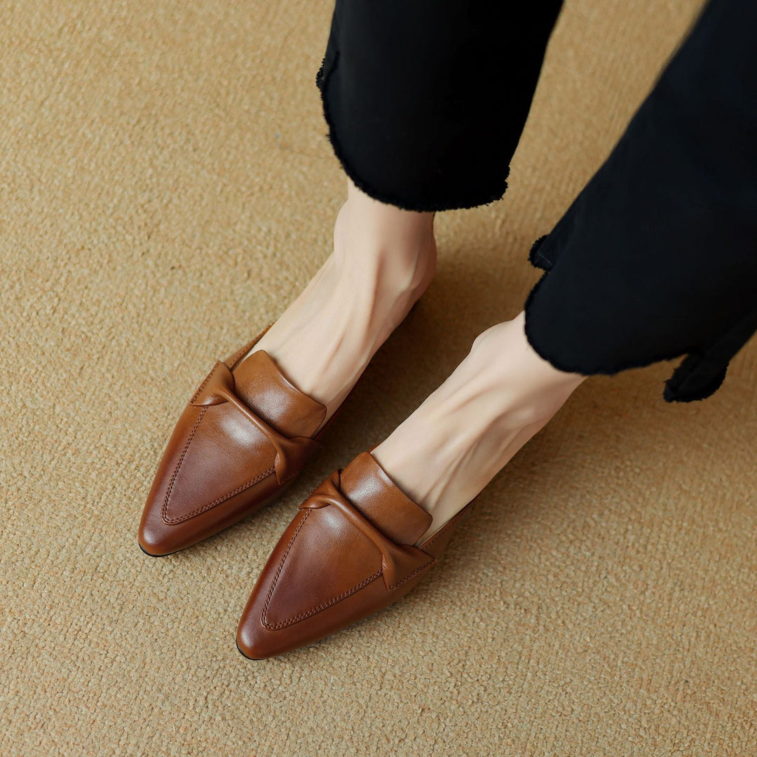 Letizia | Mules à Pointe avec Nœud