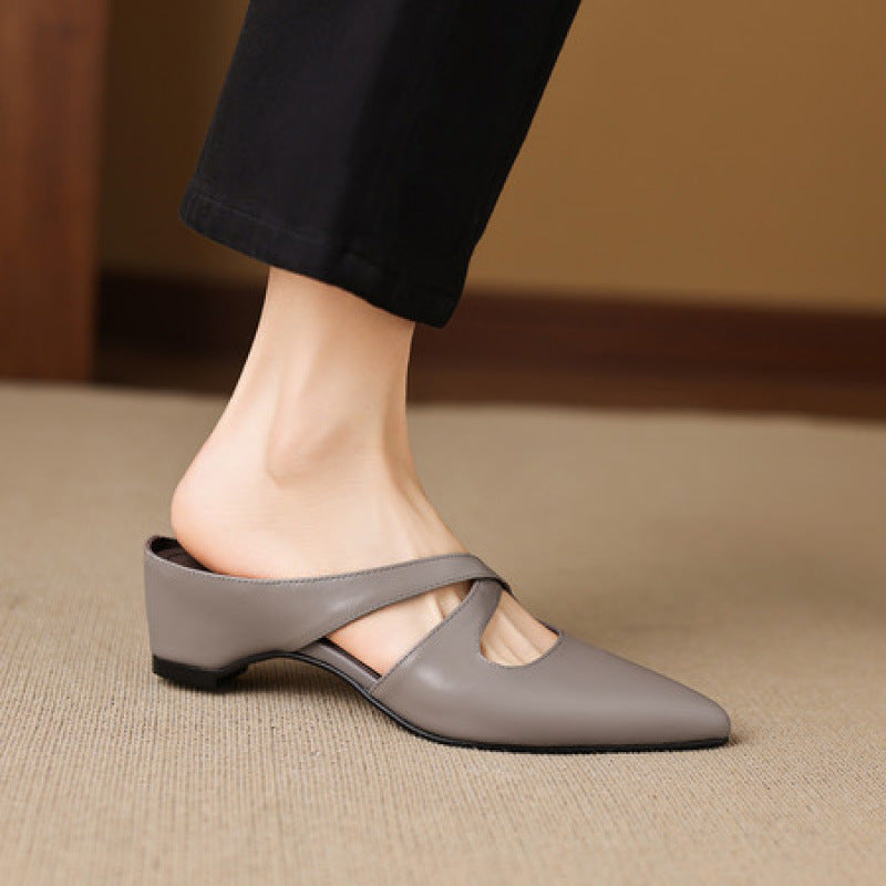 Ericka | Sabot à Pointe avec Brides