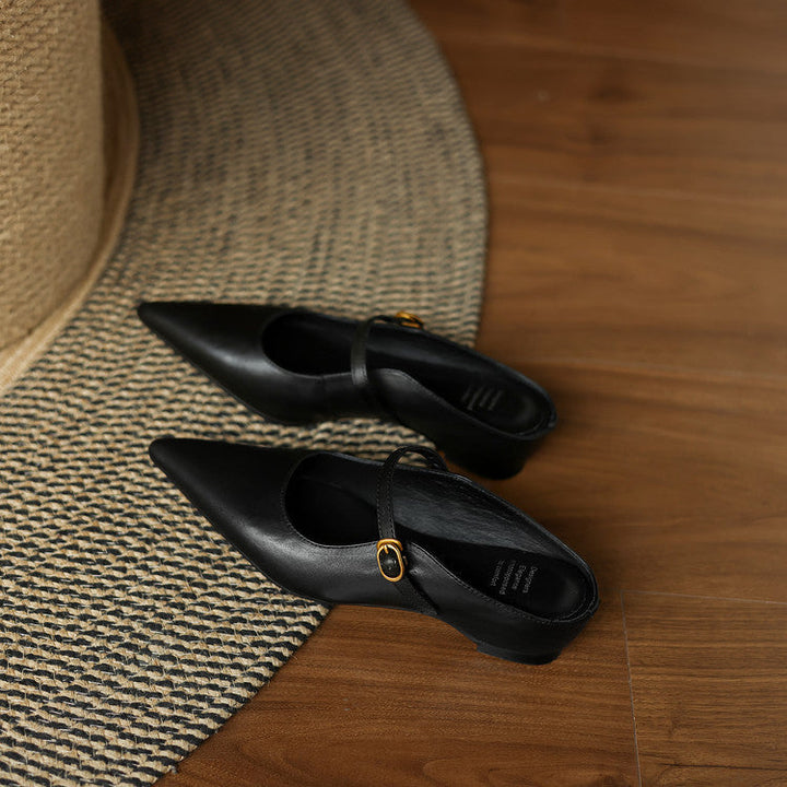 Luna | Mules Mary Jane à Pointe