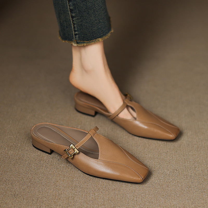 Lavinia | Mules avec Bride en T