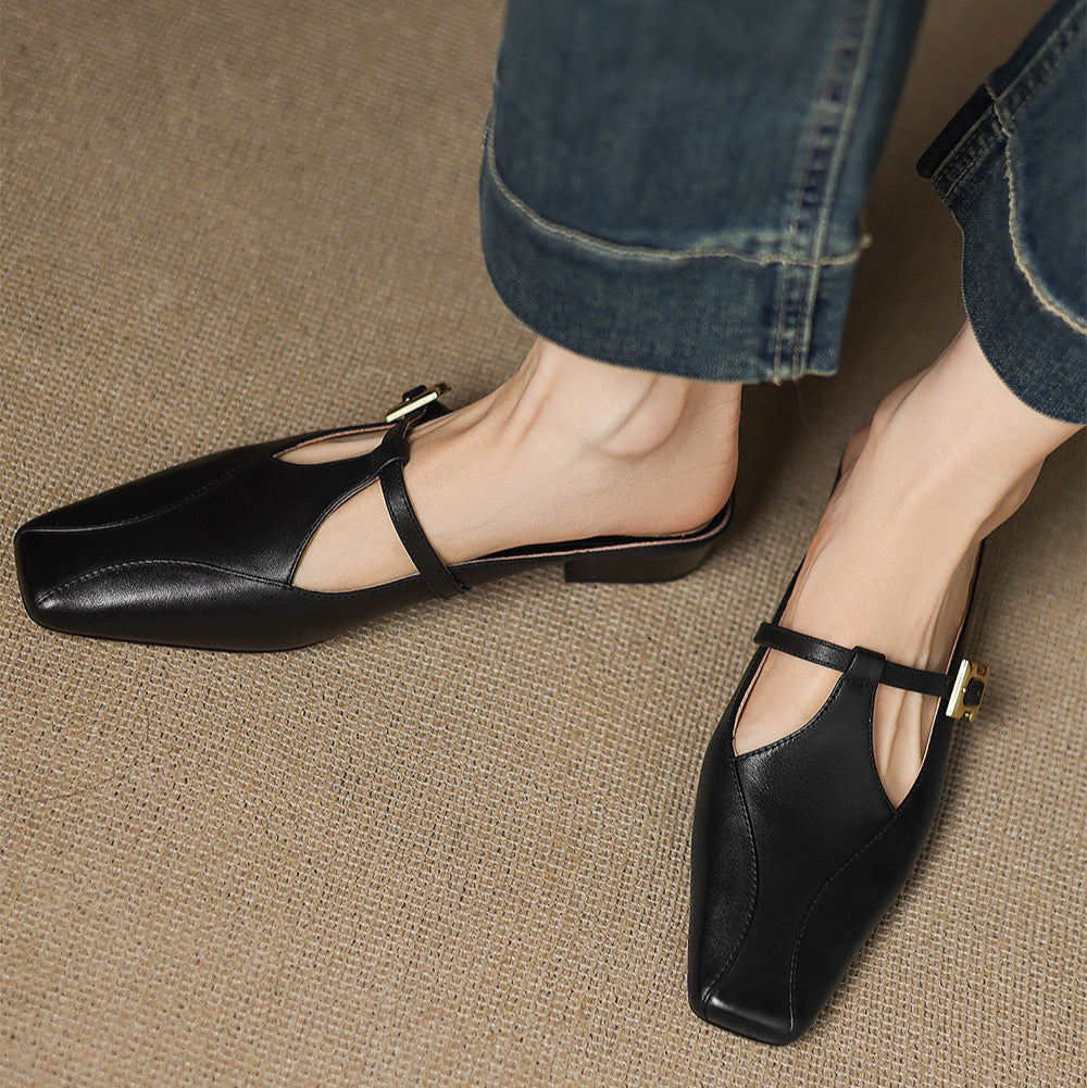Lavinia | Mules avec Bride en T