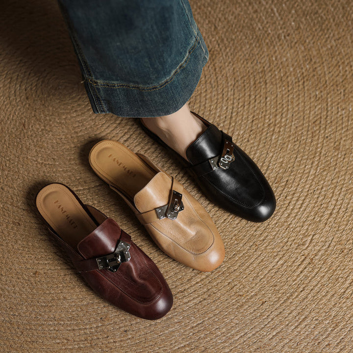 Mariagrazia | Mules Mocassins avec Boucle