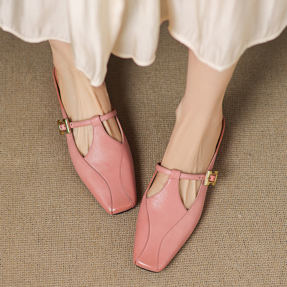 Lavinia | Mules avec Bride en T