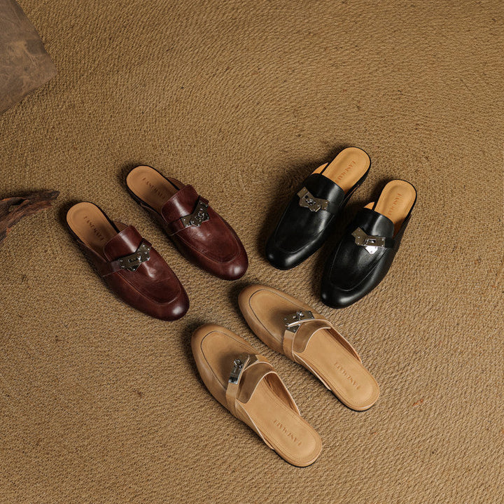 Mariagrazia | Mules Mocassins avec Boucle