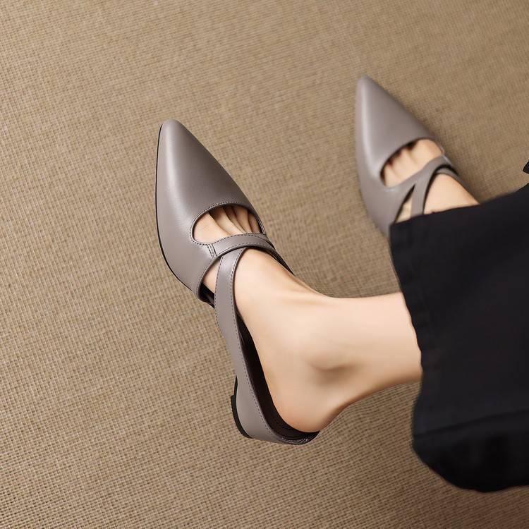Ericka | Sabot à Pointe avec Brides