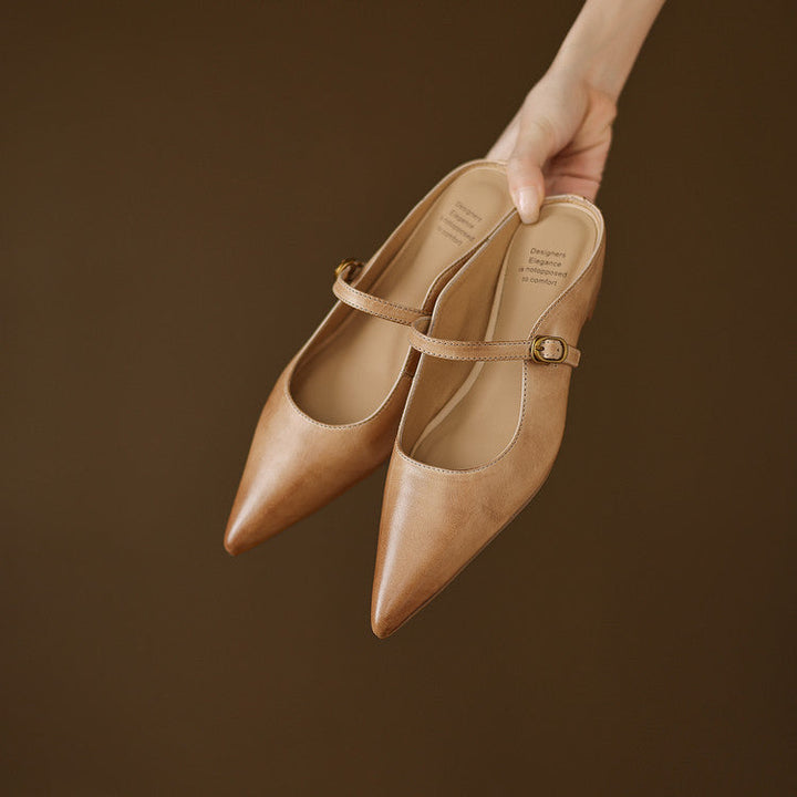 Luna | Mules Mary Jane à Pointe