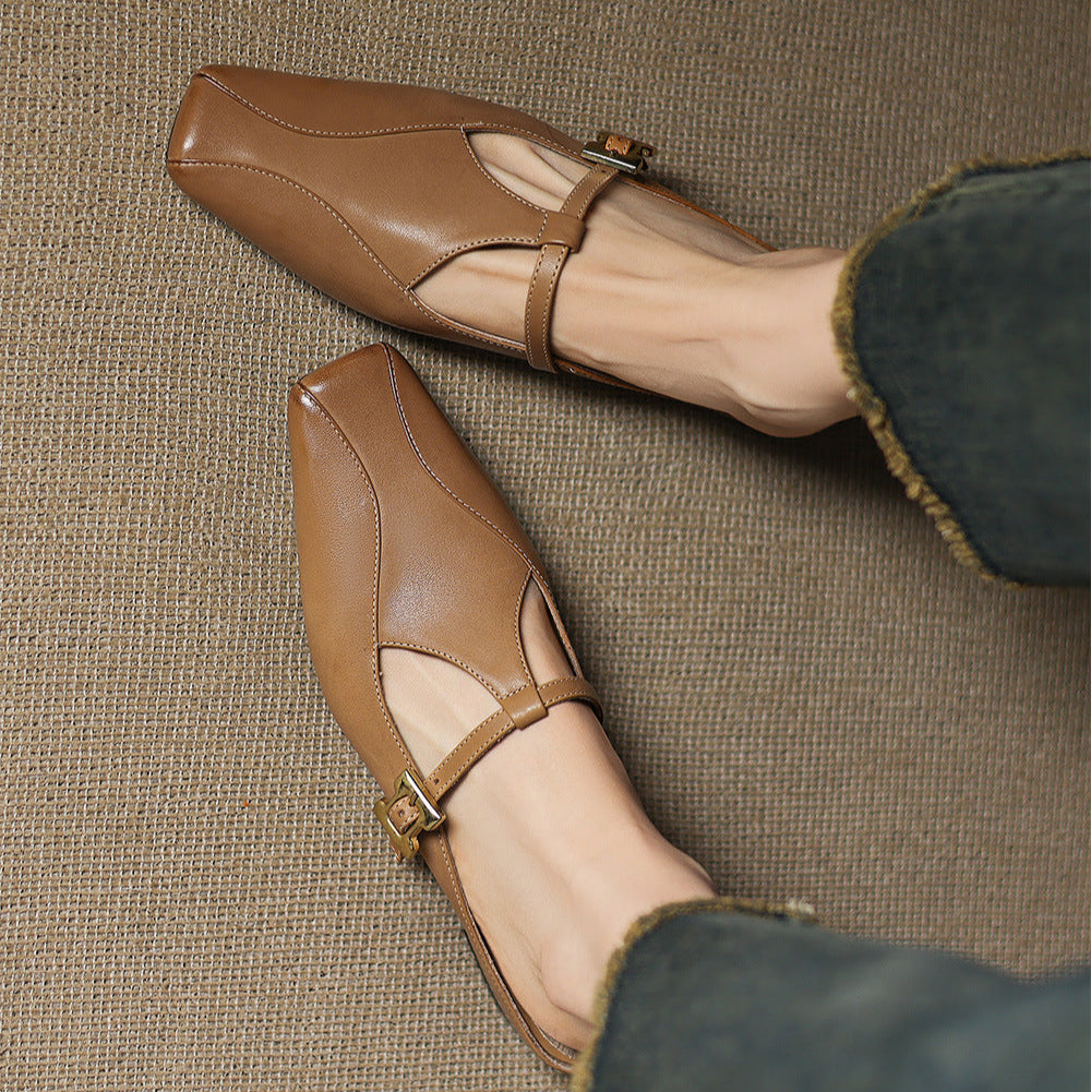 Lavinia | Mules avec Bride en T