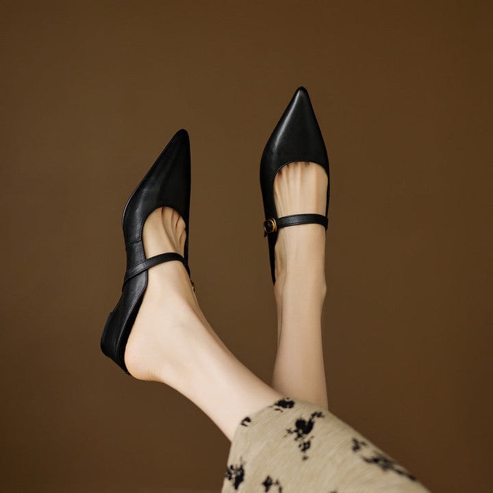 Luna | Mules Mary Jane à Pointe