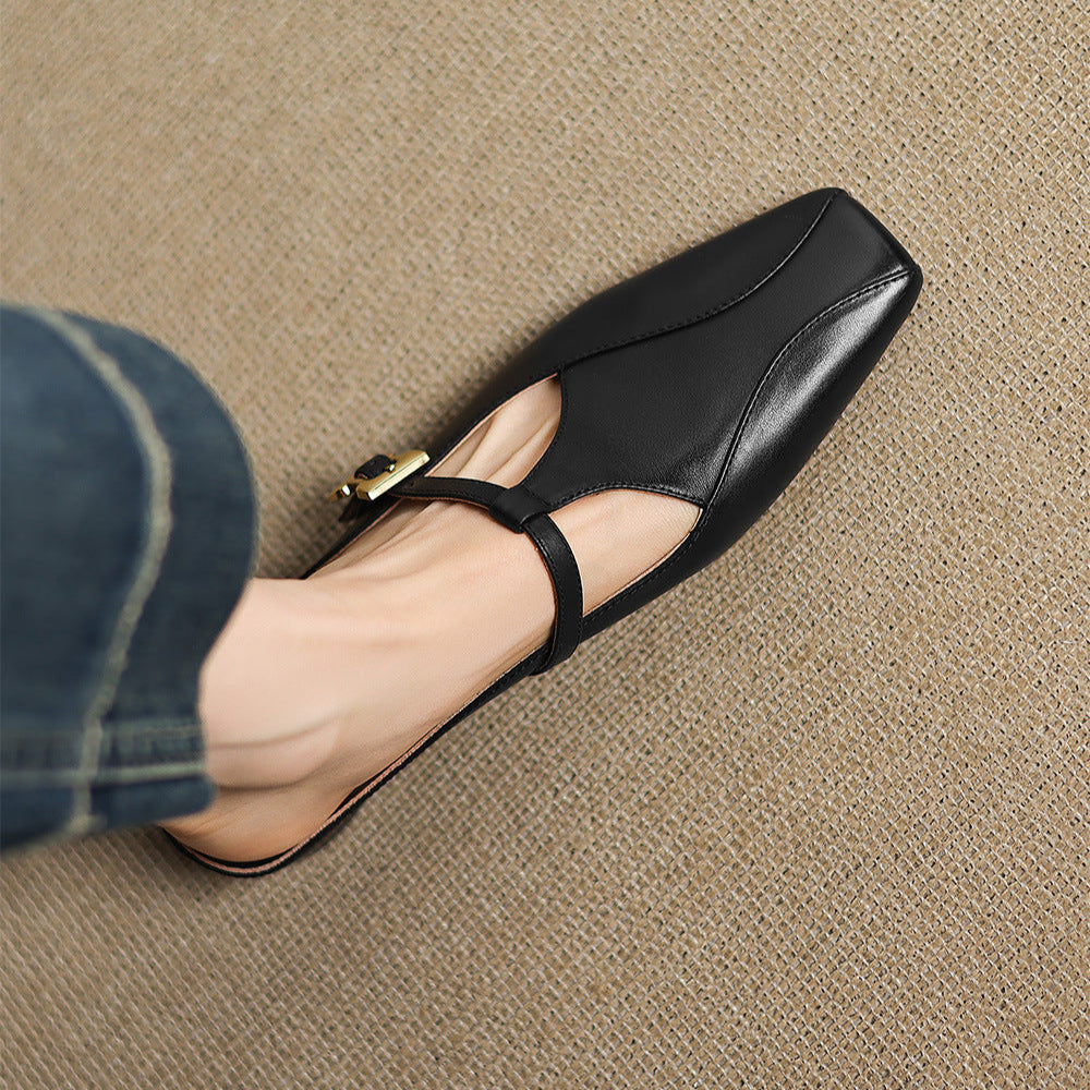 Lavinia | Mules avec Bride en T