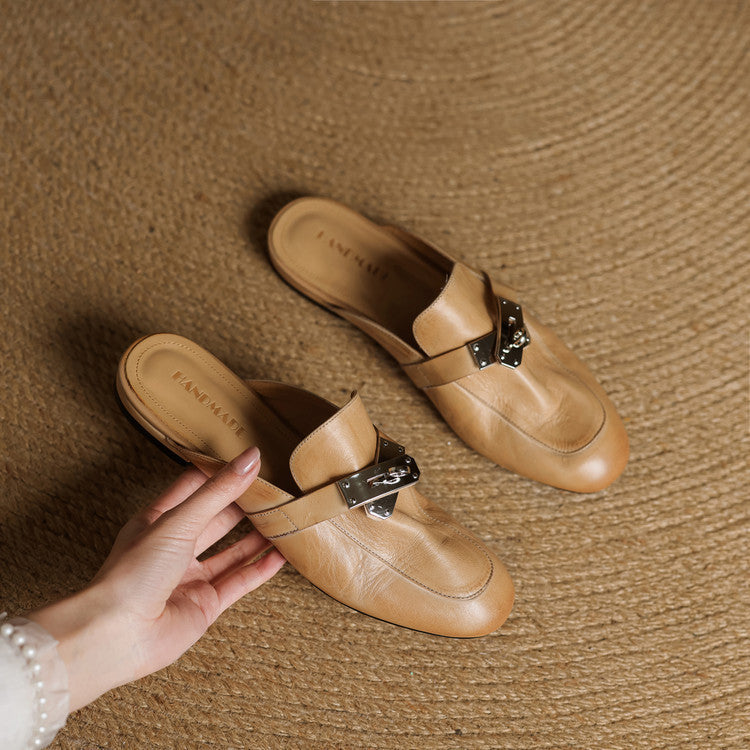 Mariagrazia | Mules Mocassins avec Boucle