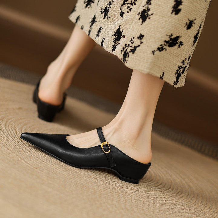 Luna | Mules Mary Jane à Pointe