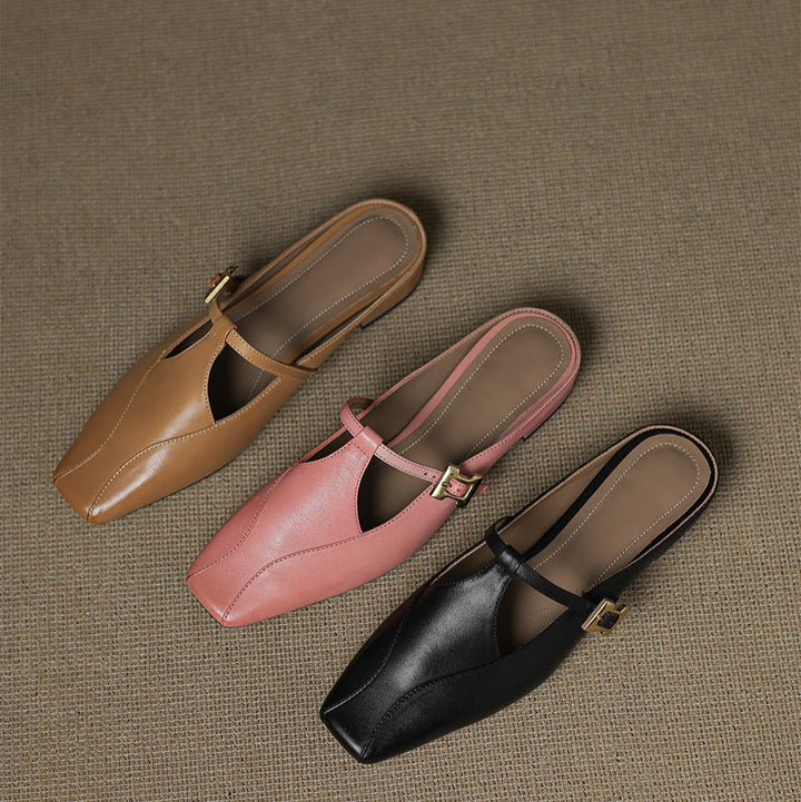 Lavinia | Mules avec Bride en T