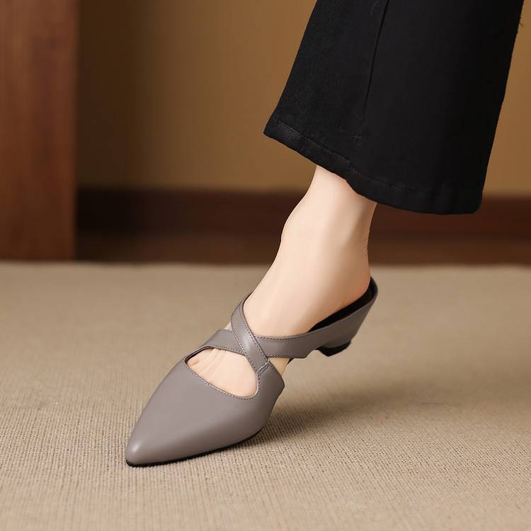 Ericka | Sabot à Pointe avec Brides