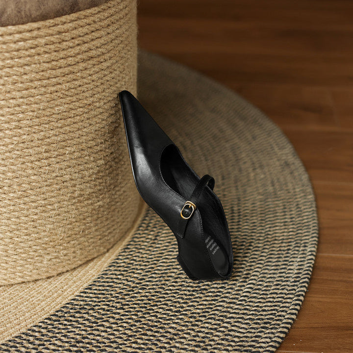 Luna | Mules Mary Jane à Pointe
