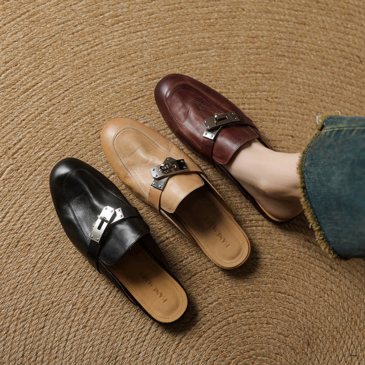 Mariagrazia | Mules Mocassins avec Boucle