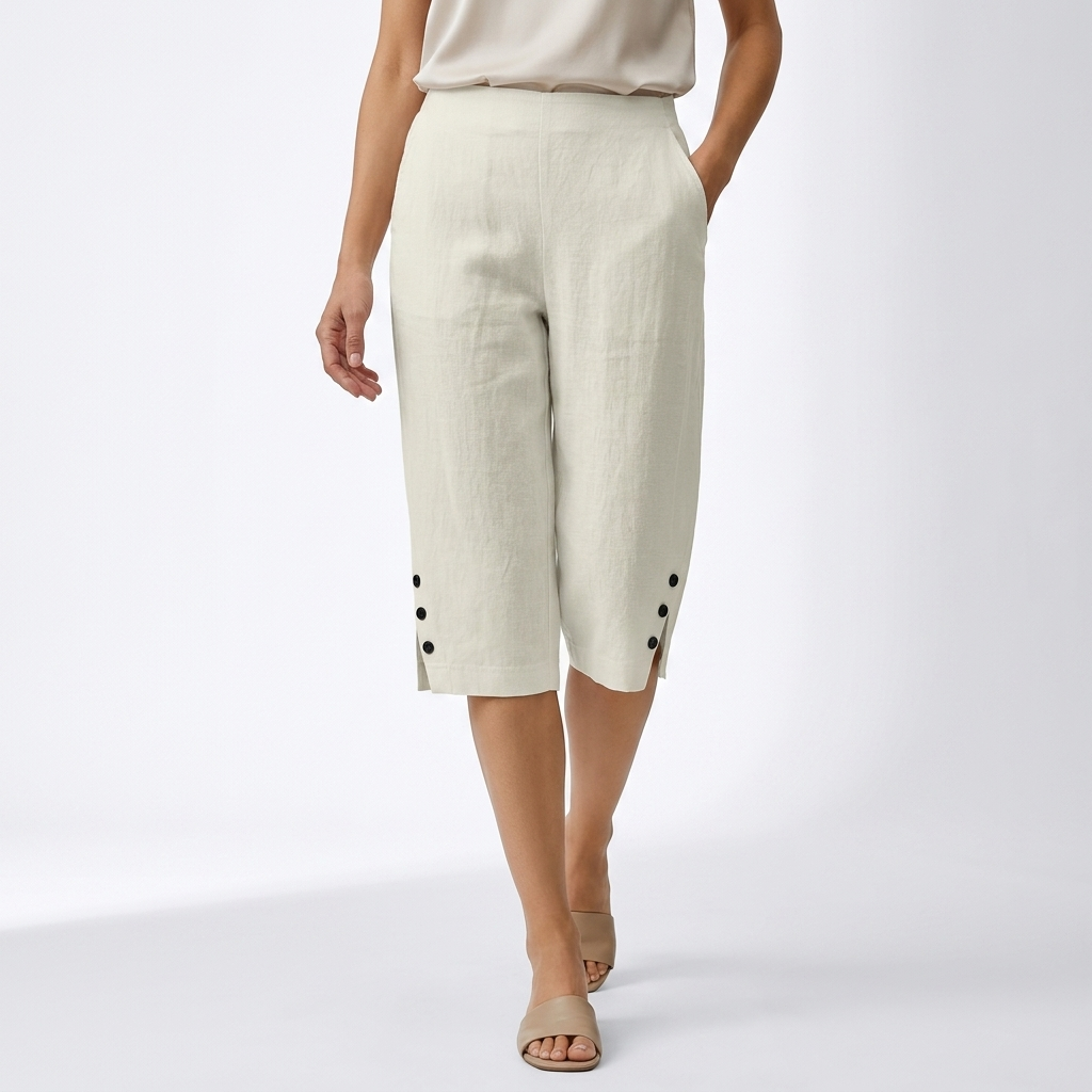 Lorenza™ — Pantacourt fluide confort estival