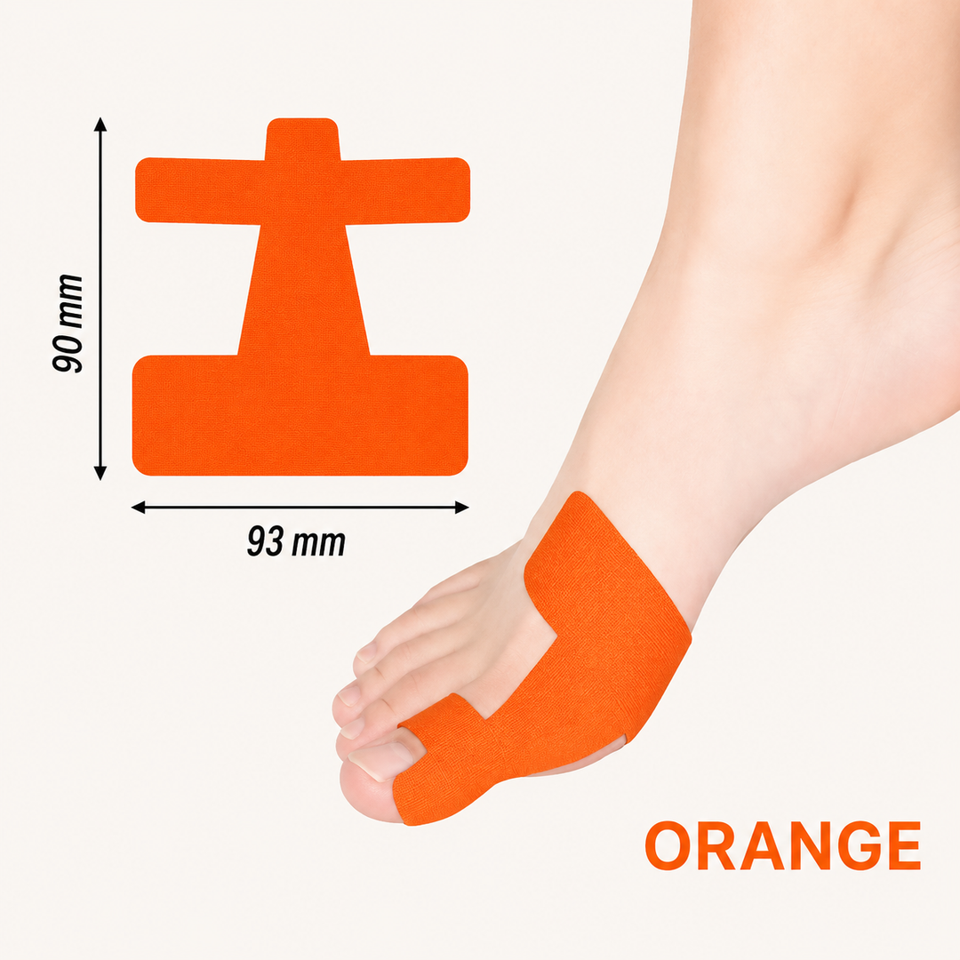 Comforté™ — Correcteur oignon pré-découpé tape kinésiologie confort actif