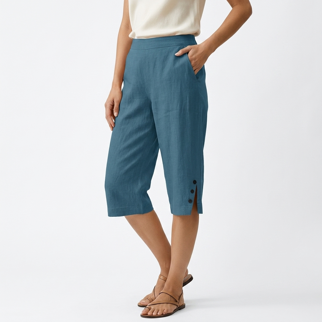 Lorenza™ — Pantacourt fluide confort estival