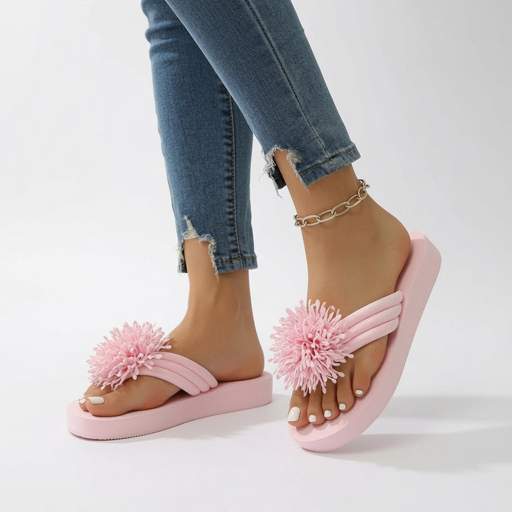 Rosélia™ — Sandales fleuries confort estival