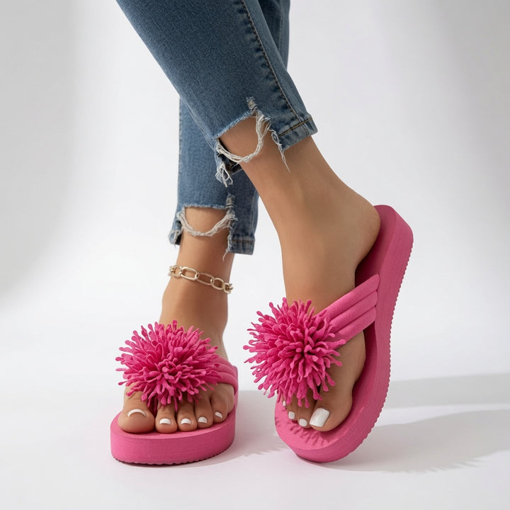 Rosélia™ — Sandales fleuries confort estival
