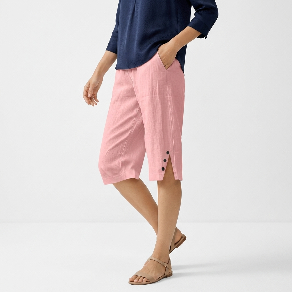 Lorenza™ — Pantacourt fluide confort estival