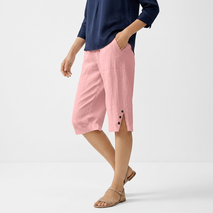 Lorenza™ — Pantacourt fluide confort estival