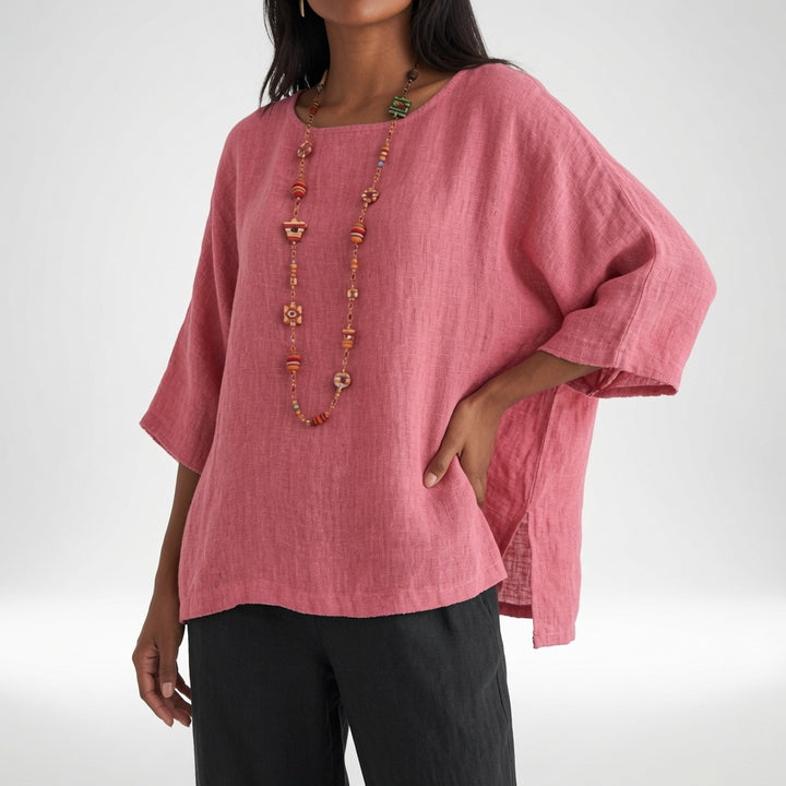 Ésmélia™ — Blouse fluide élégance naturelle