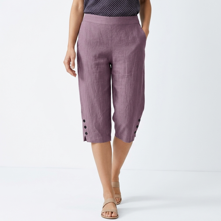 Lorenza™ — Pantacourt fluide confort estival