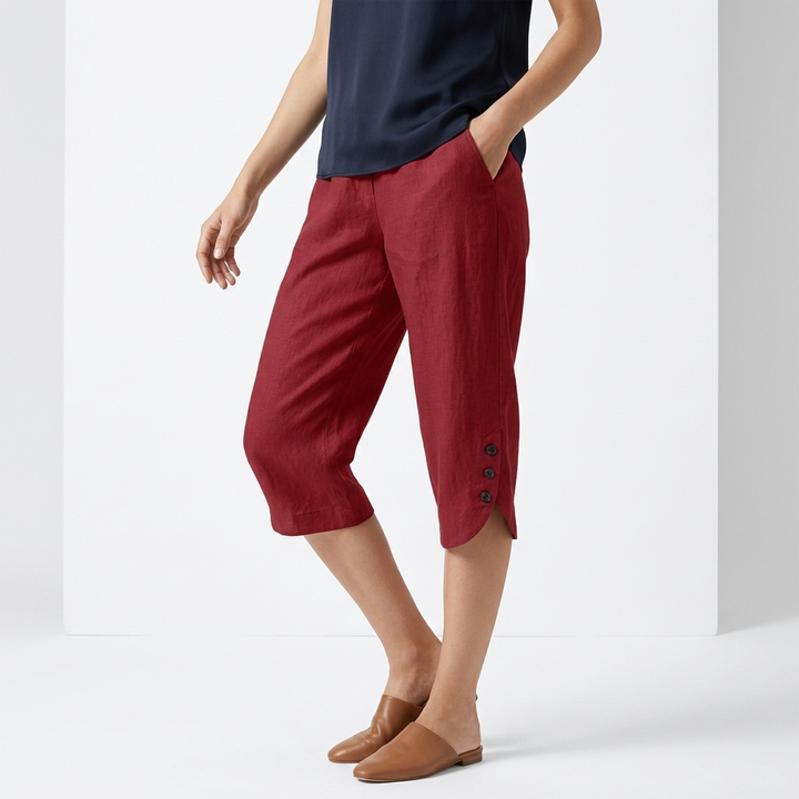 Lorenza™ — Pantacourt fluide confort estival