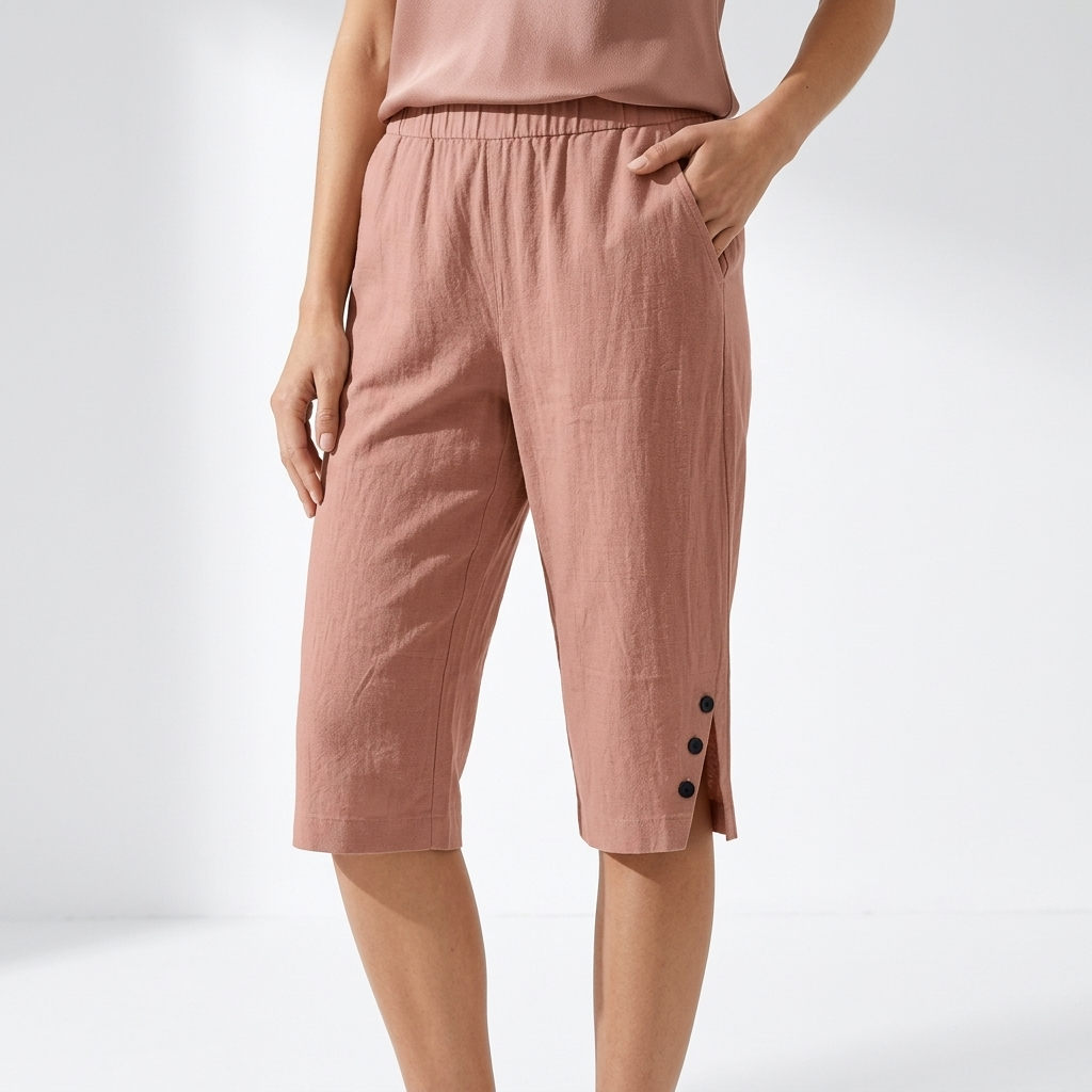 Lorenza™ — Pantacourt fluide confort estival