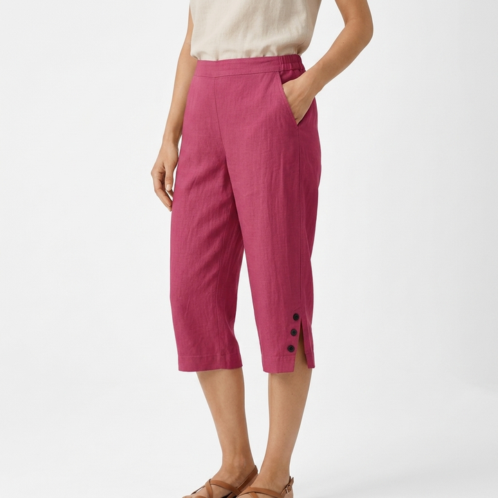Lorenza™ — Pantacourt fluide confort estival