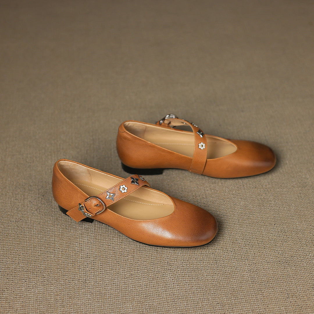 Kylen | Ballerines Mary Jane avec Clous