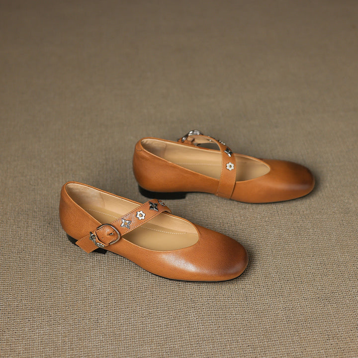 Kylen | Ballerines Mary Jane avec Clous