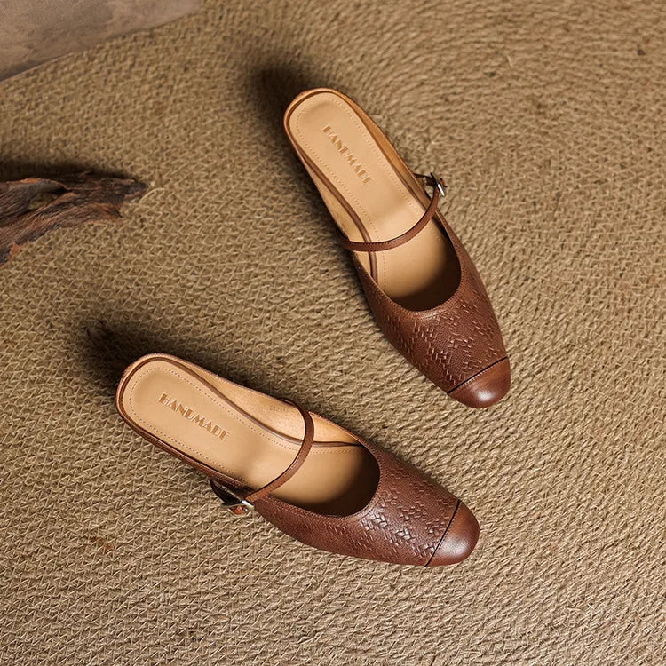 Liana | Mules Mary Jane à Talon