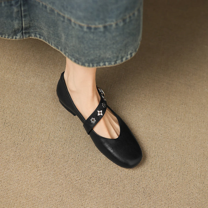 Kylen | Ballerines Mary Jane avec Clous