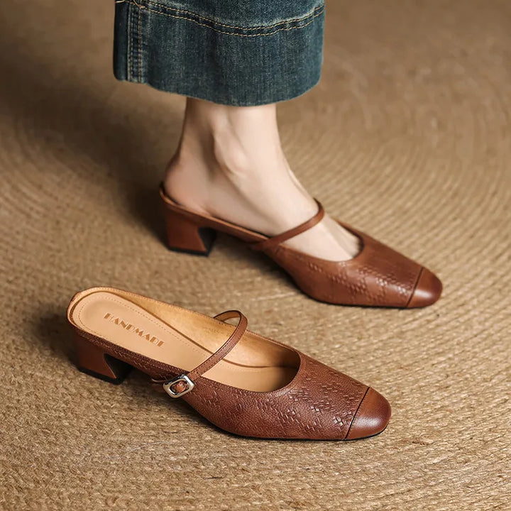 Liana | Mules Mary Jane à Talon