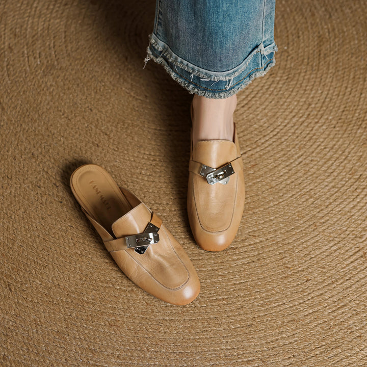 Mariagrazia | Mules Mocassins avec Boucle