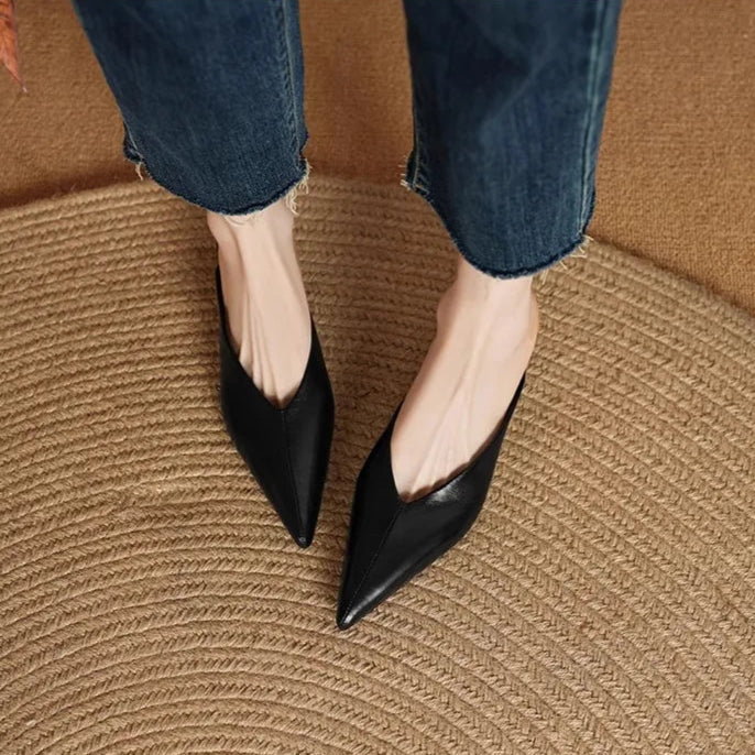 Bruna | Mules à Pointe Aiguisée