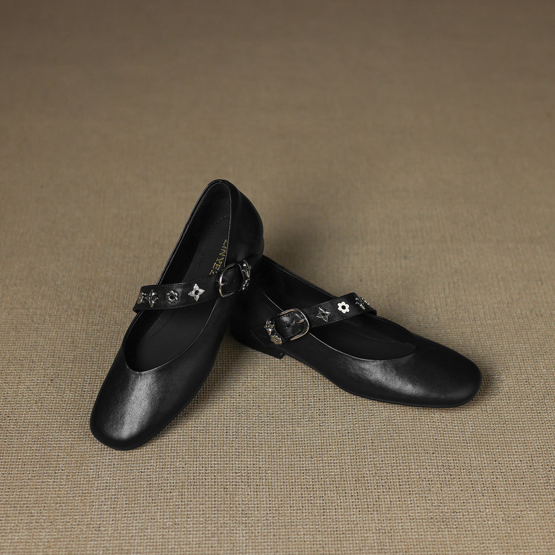 Kylen | Ballerines Mary Jane avec Clous