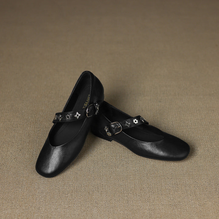 Kylen | Ballerines Mary Jane avec Clous