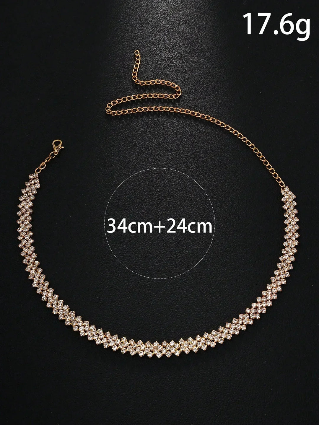 Collier Élégant en Strass