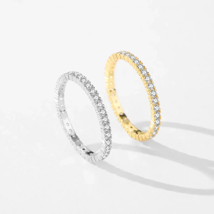 Bague Éternité Minimal Lumineux