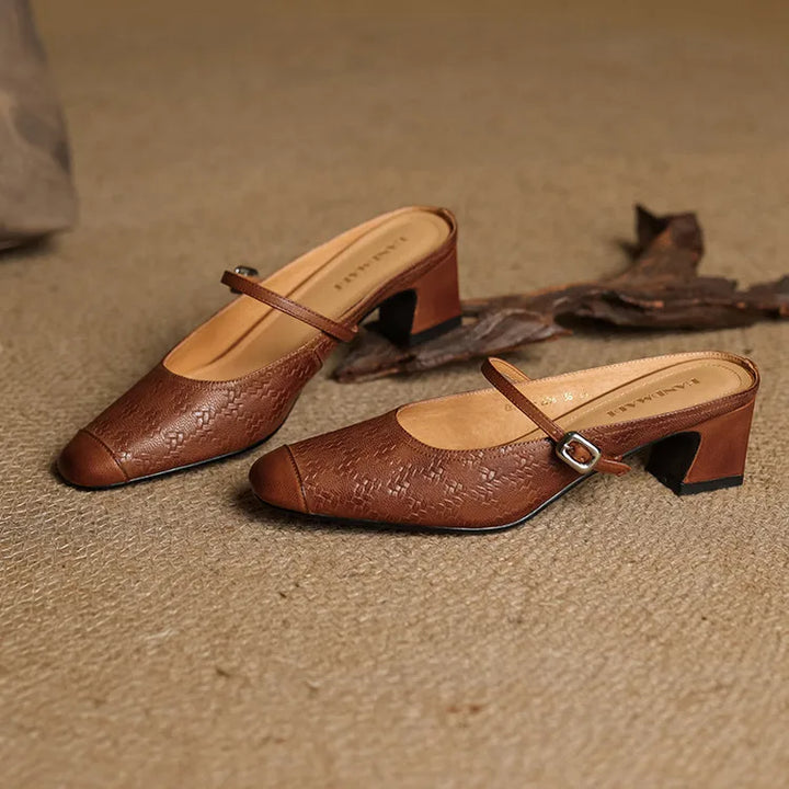 Liana | Mules Mary Jane à Talon