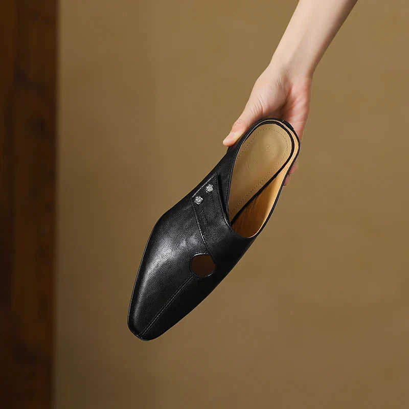 Miles | Mules à Punta avec Détails Découpés