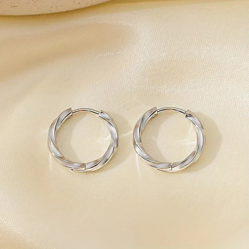 Boucles d'Oreilles Pendantes Géométriques Minimes