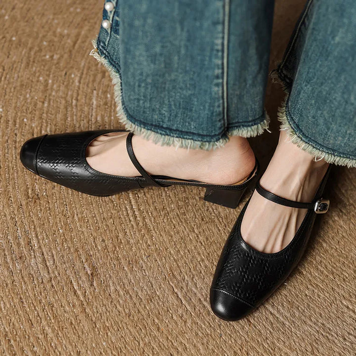 Liana | Mules Mary Jane à Talon